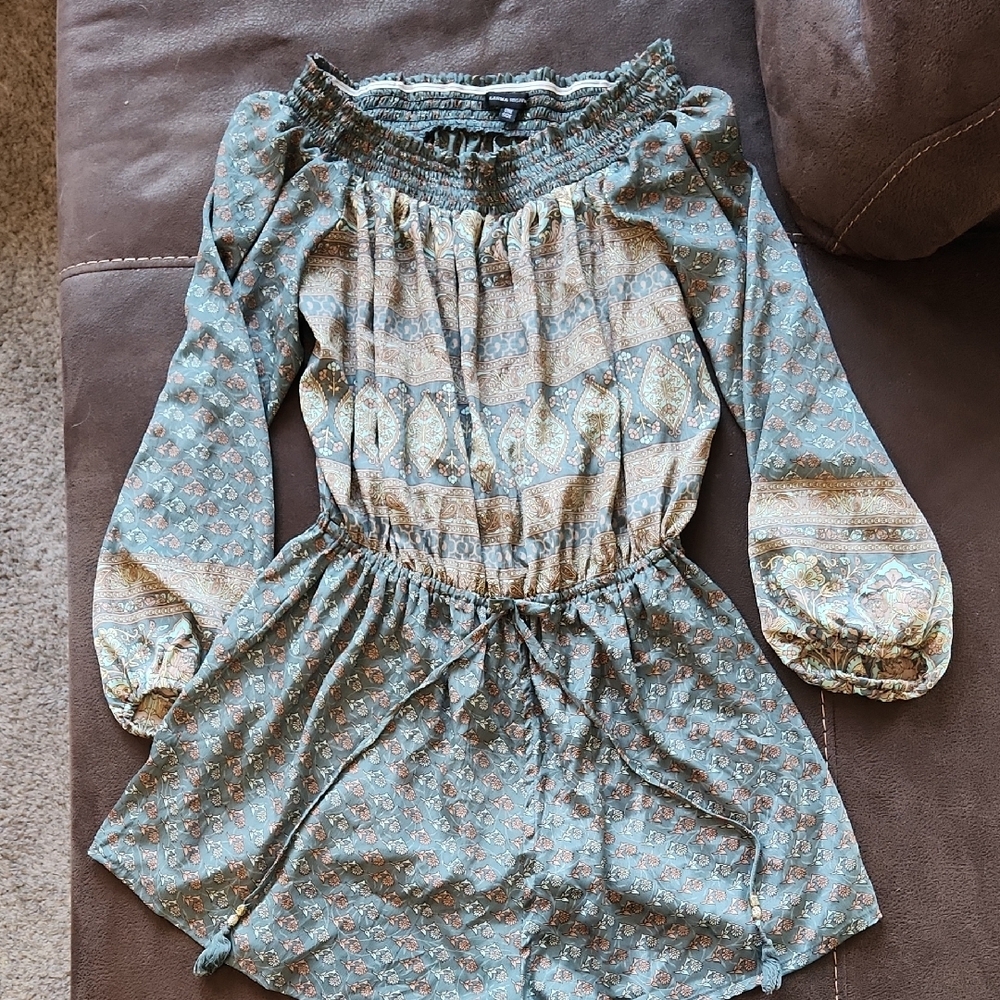 Bohemian Shorts Romper